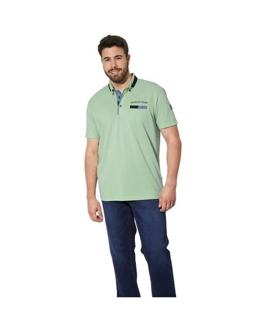 Charles Colby Poloshirt Earl Pendlevine in Green für Herren