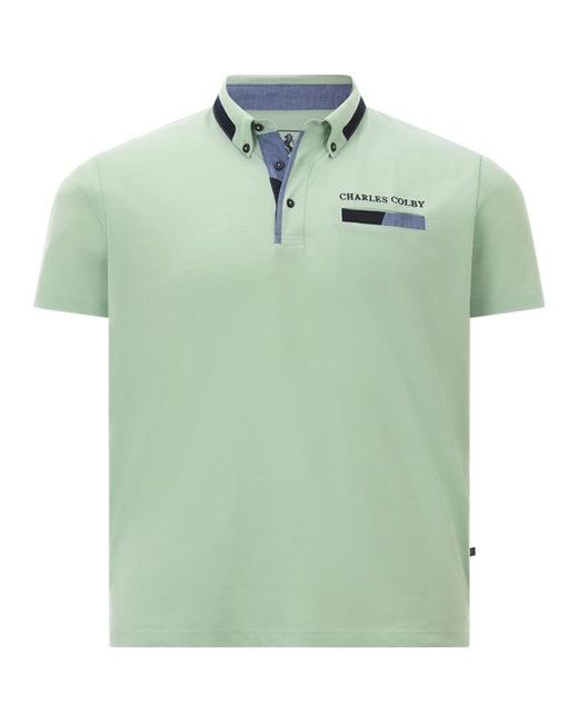 Charles Colby Poloshirt Earl Pendlevine in Green für Herren