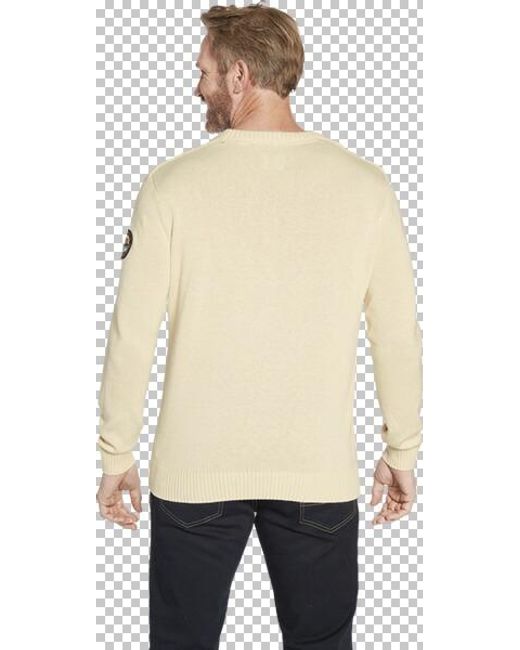 Jan Vanderstorm Pullover Oelfke in Natural für Herren