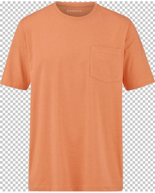 Babista T-Shirt Ulviento in Orange für Herren