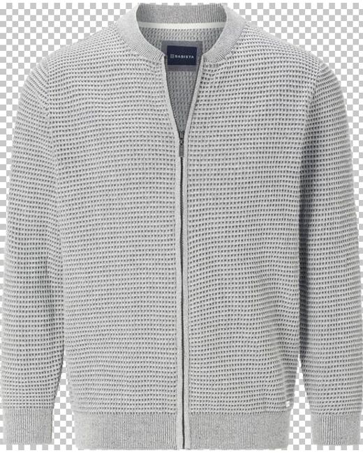 Babista Strickjacke Velentto in Gray für Herren