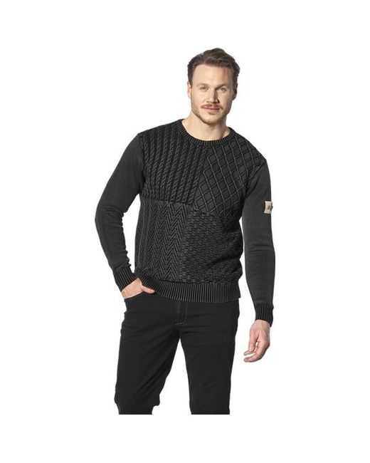 Jan Vanderstorm Pullover Rabbe in Black für Herren