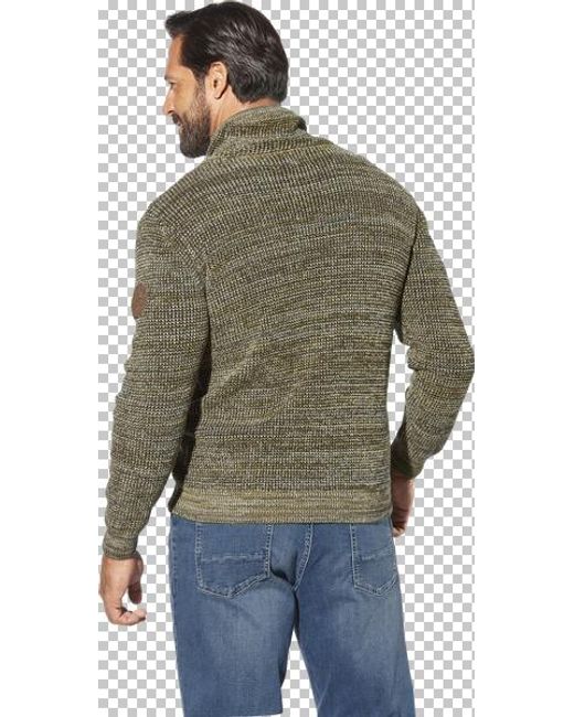Jan Vanderstorm Pullover Larno in Green für Herren