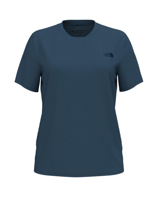 The North Face Blue Wander Short-Sleeve Top
