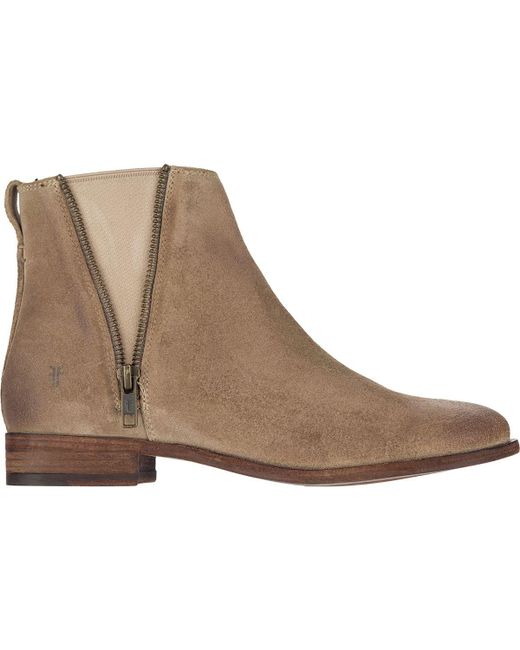 frye carly zip chelsea boot