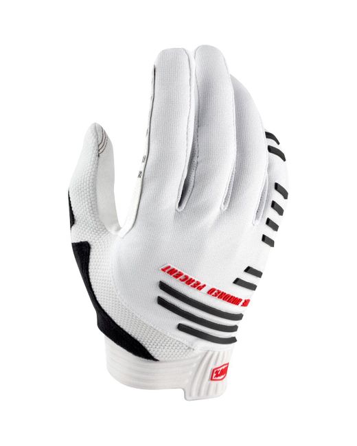 100% White R-Core Glove for men