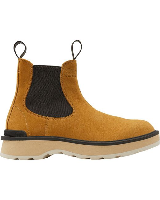 sorel high line chelsea boot