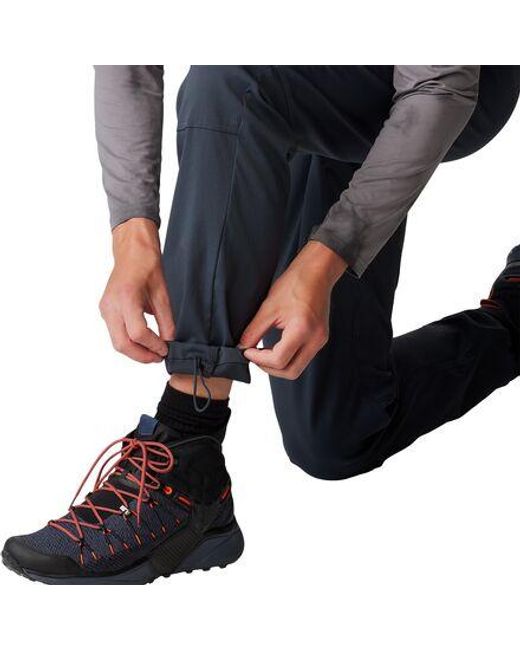 Mountain Hardwear Blue Ap Active Crossover Pant for men