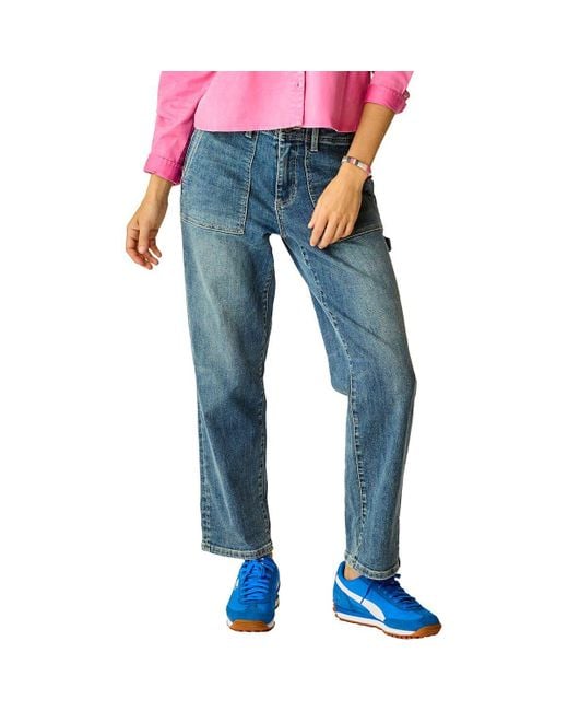 Carve Designs Blue Corey Denim Pant