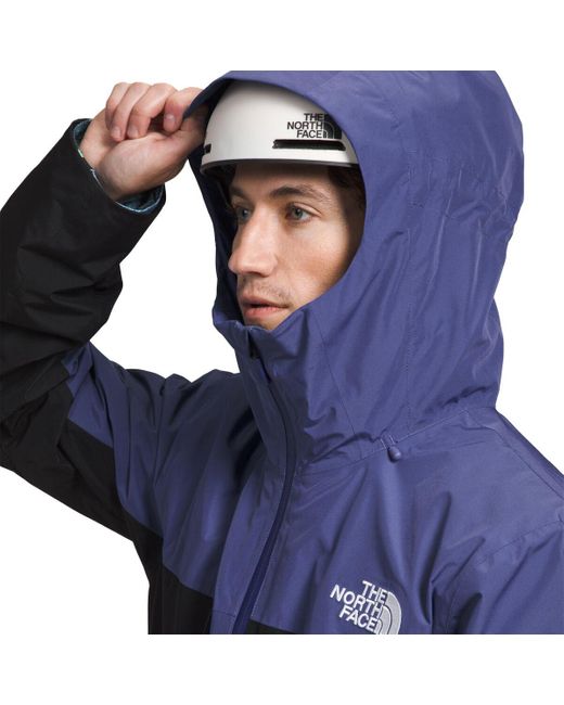 The North Face Thermoball Eco Snow Triclimate Jacket in Blue for Men | Lyst