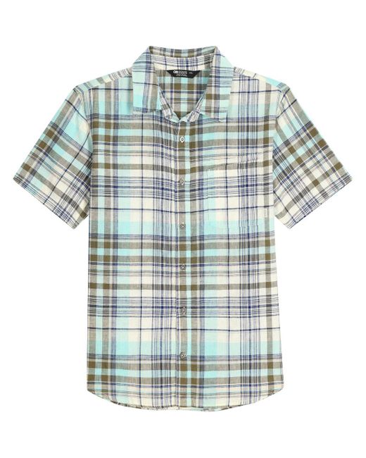 Outdoor Research Blue Weisse Plaid Shirt for men