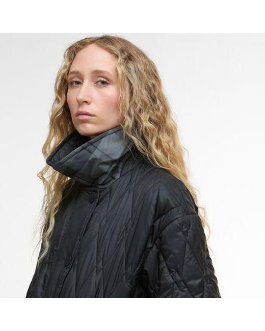 Barbour Black Bernadette Quilted Jacket