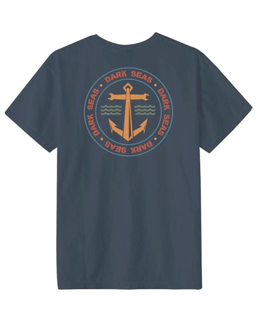 Dark Seas Blue Offshore T-Shirt for men