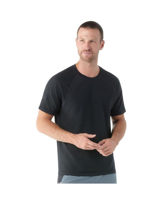 Smartwool Black Intraknit Active Seamless Short-sleeve Top for men
