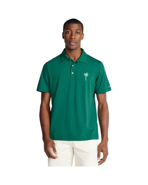 Chubbies Green Performance Polo for men