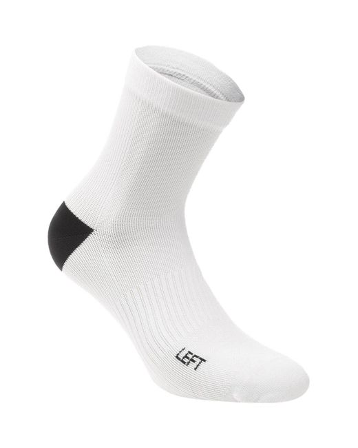 Assos White Essence Low Sock