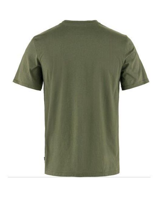 Fjallraven Green Lush Logo T-Shirt for men