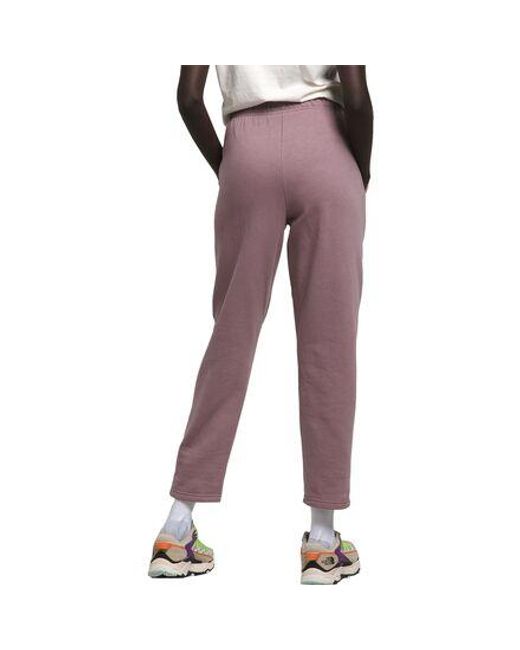 The North Face Purple Evolution Cocoon Fit Sweatpant