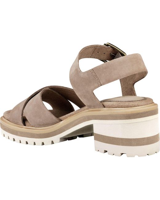 timberland women's violet marsh crossband sandals