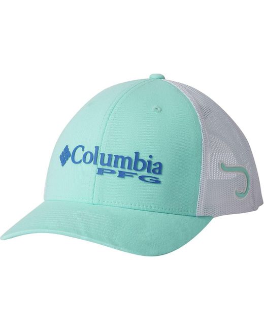 Columbia Green Pfg Mesh Snap Back Ball Cap for men