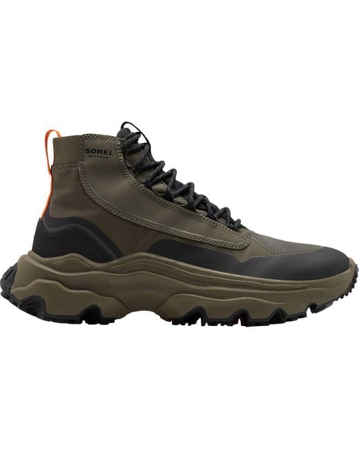 Sorel Breakthru Venture Mid Wp Boot in Black for Men Lyst