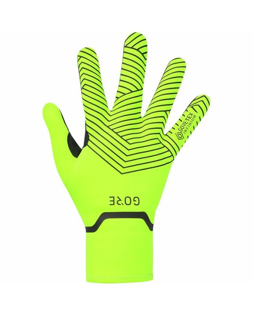 Gore Wear Green C3 Gore-Tex Infinium Stretch Mid Glove