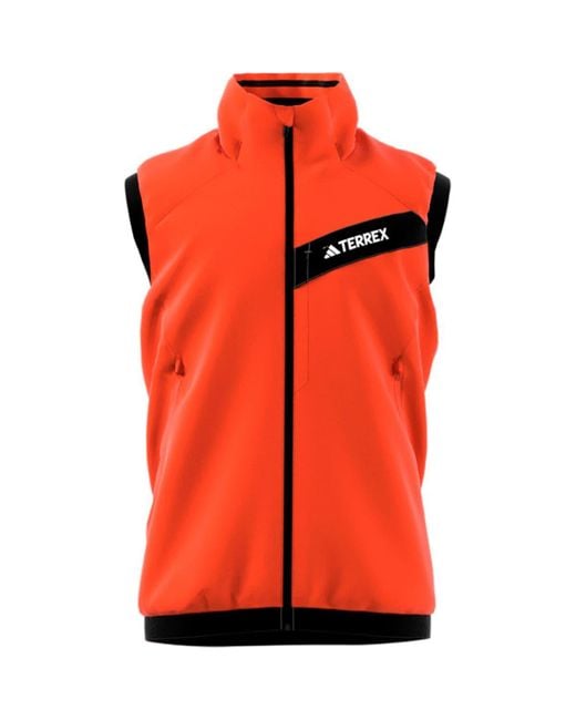 Adidas on sale orange vest