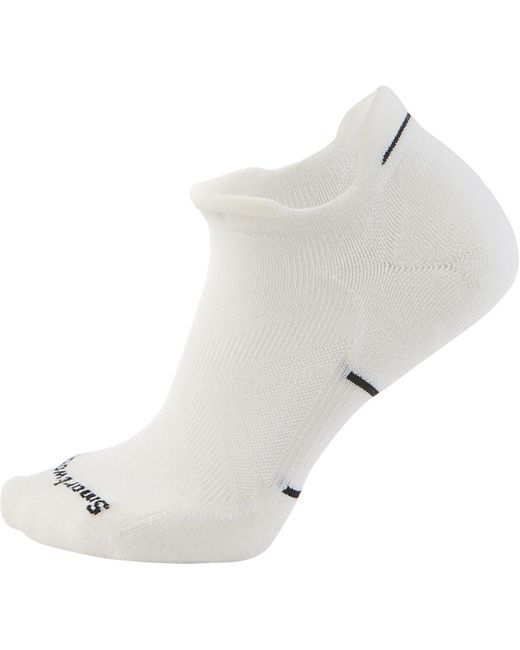 Smartwool White Run Targeted Cushion Low Ankle Sock