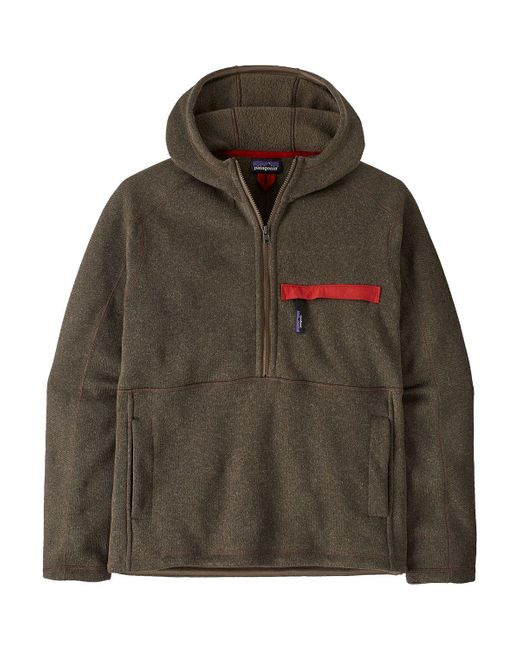 Patagonia Brown Better Sweater 1/2-Zip Pullover