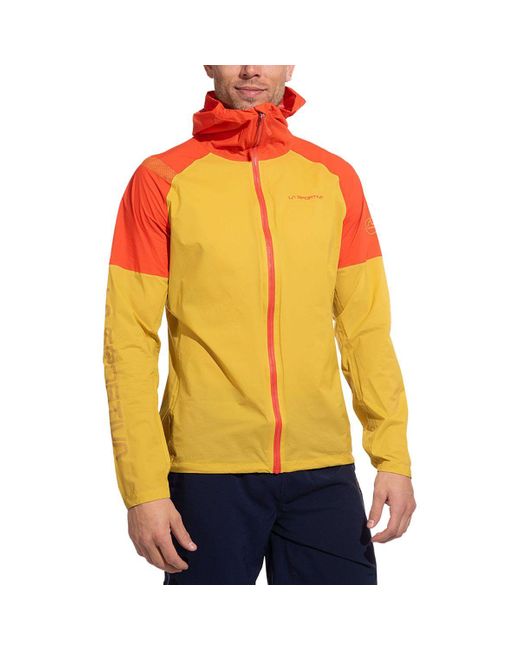 La Sportiva Orange Pocketshell Jacket