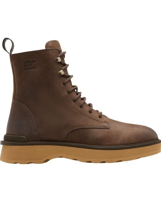 sorel men's hi line lace boot