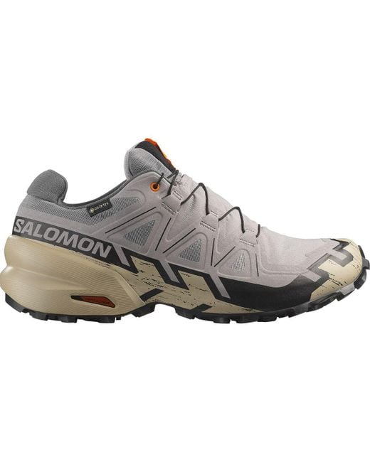 Salomon Gray Speedcross 6 Gtx Trail Running Shoe