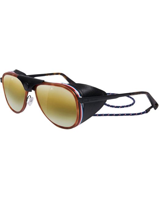 Vuarnet Black Glacier 1315 Polarized Sunglasses for men