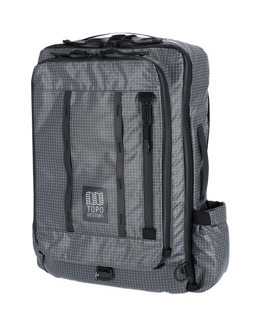 Topo Black Recycled 30L Weatherproof Travel Bag
