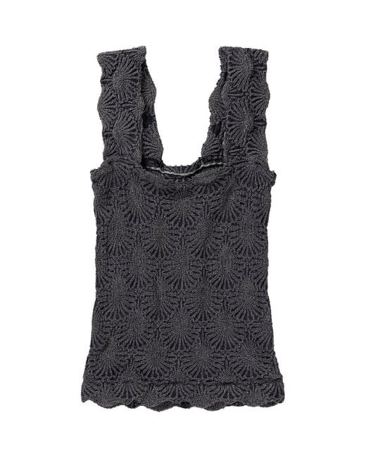 Free People Black Love Letter Cami
