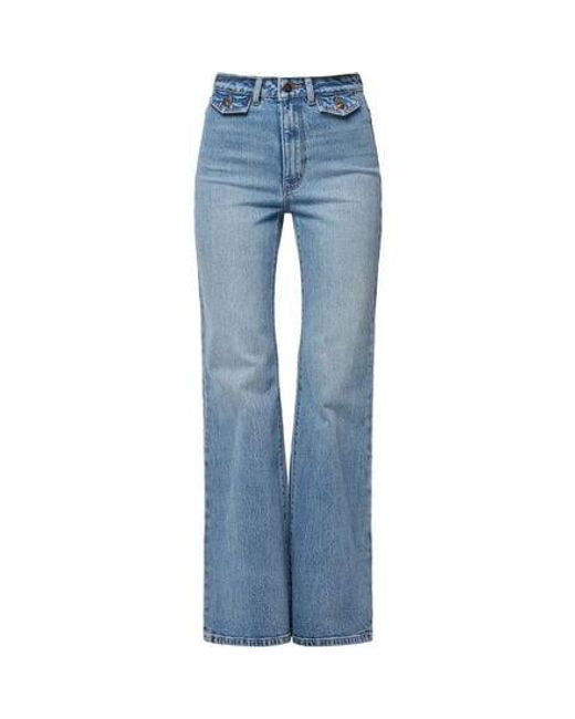 Rolla's Blue Eastcoast Flare Pant