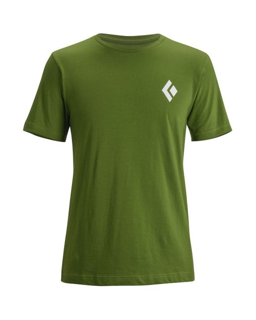 Black Diamond Green Diamond Equipment For Alpinists T-Shirt for men