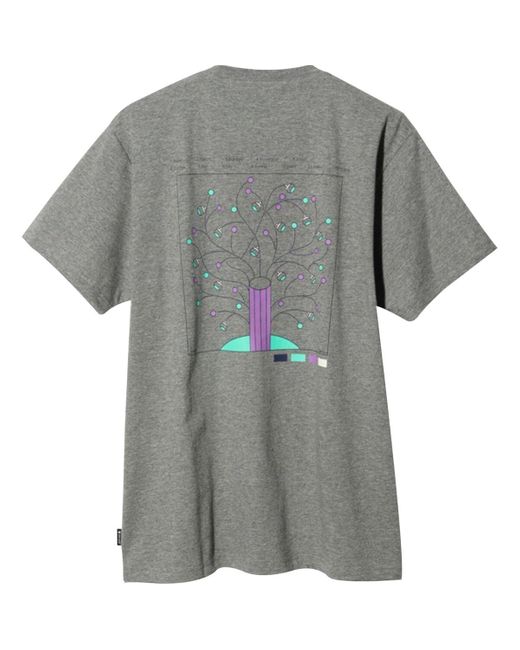 Snow Peak Gray Lantern Biotope T-shirt for men