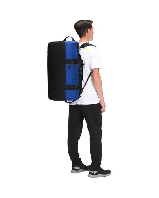 The North Face Base Camp M 71l Duffel Bag in Blue for Men | Lyst