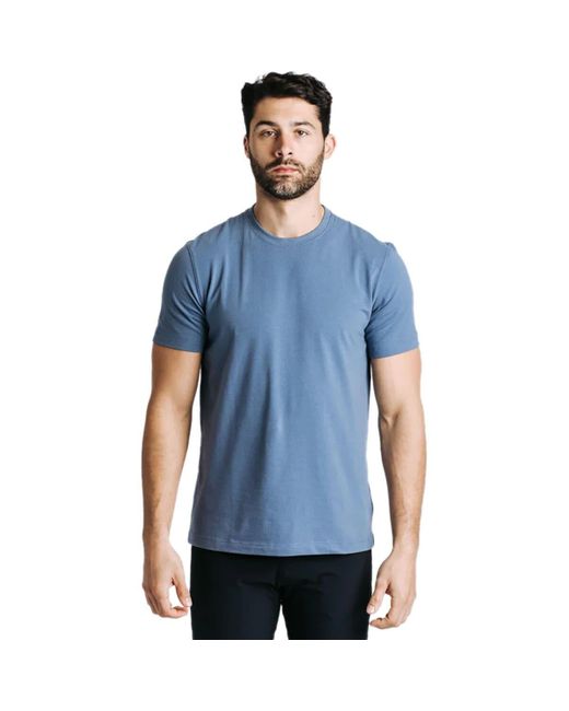 Western Rise Blue X Cotton T-Shirt