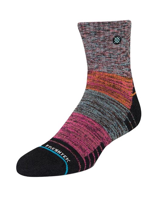 Stance Crossing Paths Quarter Hiking Sock in Gray for Men Lyst