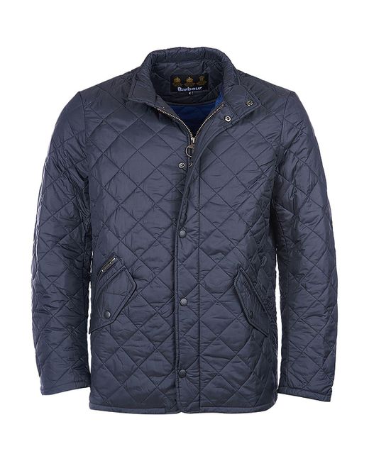 Barbour Blue Flyweight Chelsea Quilted Jacket for men