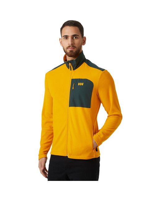 Helly Hansen Daybreaker Block Jacket in Yellow for Men Lyst