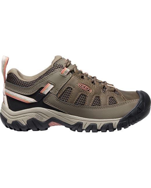 Keen Leather Targhee Vent Hiking Shoe in Gray | Lyst