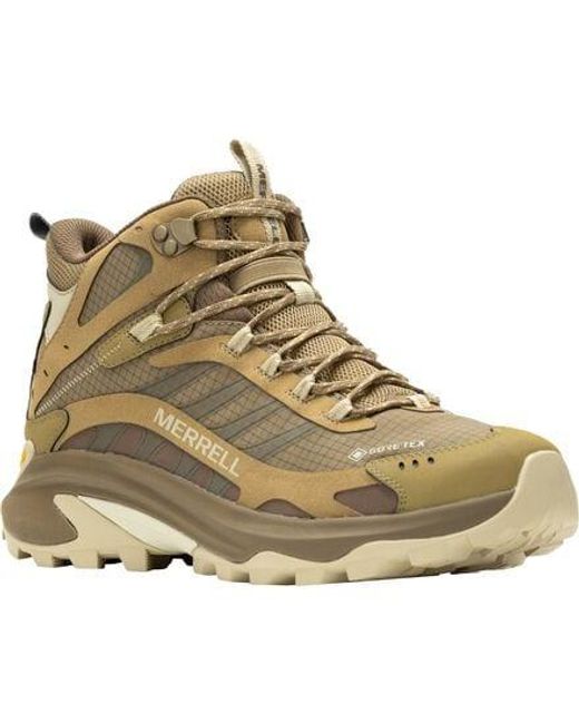 Merrell Brown Moab Speed 2 Mid Gtx Hiking Shoe for men