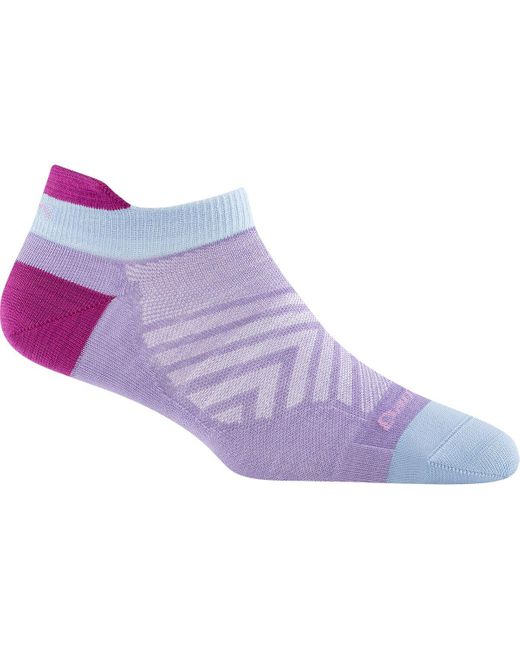 Darn Tough Purple Run No-Show Tab Ultra-Lightweight Sock