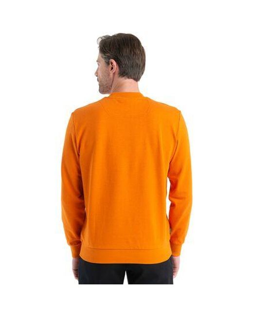 Icebreaker Orange Central Ii Sweatshirt