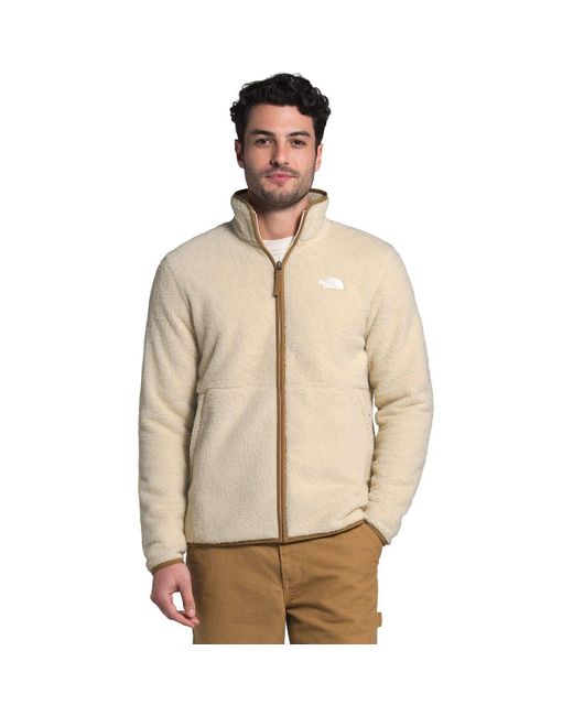 The North Face Natural Dunraven Sherpa Full-zip Jacket for men