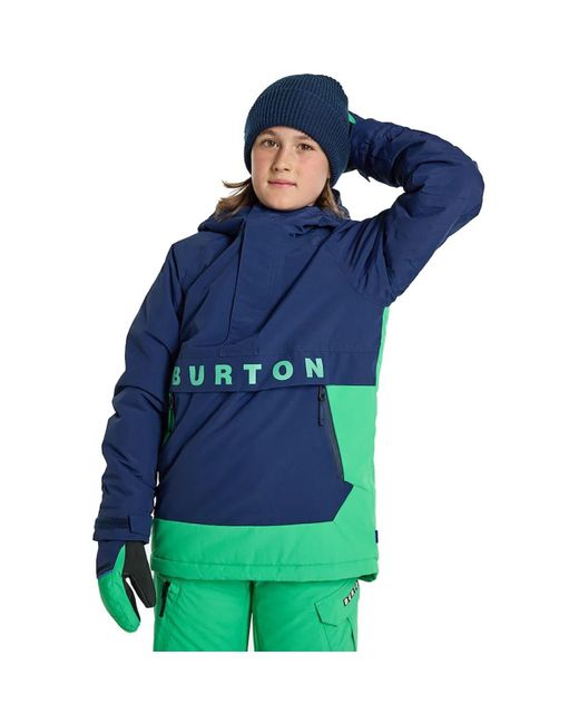 Burton Blue Frostner Insulated Anorak Jacket
