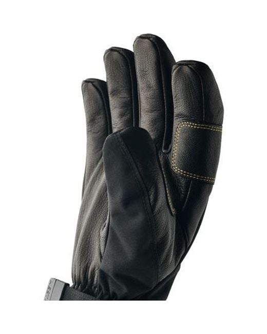 Hestra Black Army Leather Gore-Tex Glove
